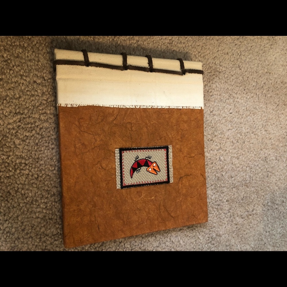 Handmade journal.